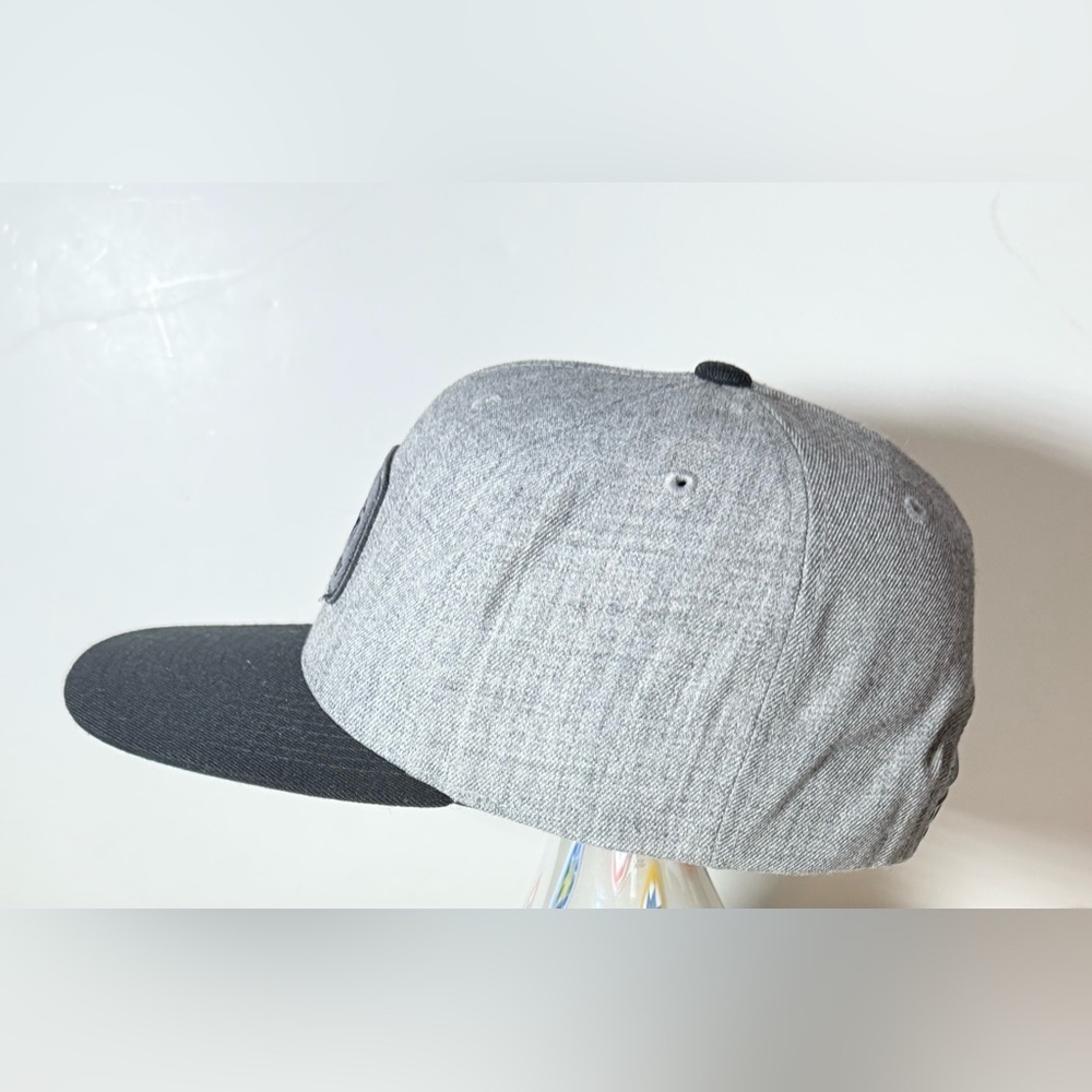 Brixton Light Gray and Black Logo Cap - Picture 3 of 6